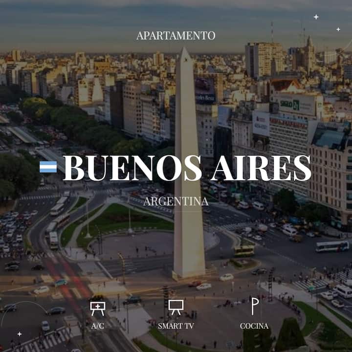 Serene Apt+kitchen+ac+wifi+tv+hotwater@buenosaires - Buenos Aires