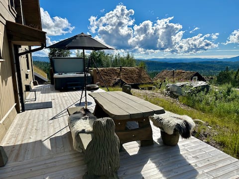 Ski in
/out in Holtardalen, Jacuzzi/4 bedrooms, 2 bathrooms