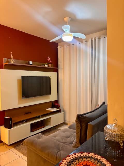 Imóvel de sucesso: Entire Apartment with Pool, Air Conditioning, Near Mall and Beaches em Serra