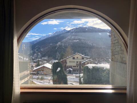 Large terrace and great views!