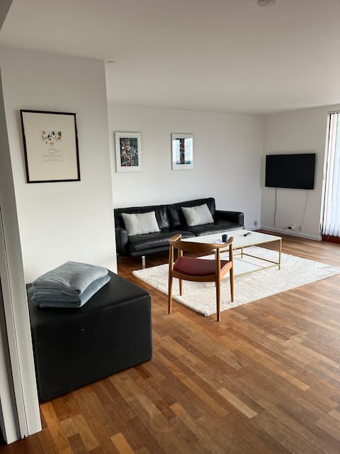Top performing Airbnb: Sunny Top Floor Apart. With Terrace in Højbjerg. in Holme Højbjerg Skåde