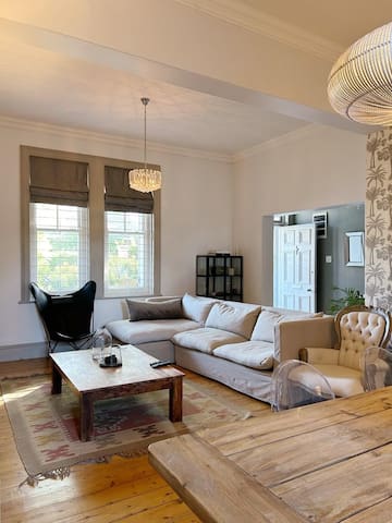 Victorian home, modern amenities