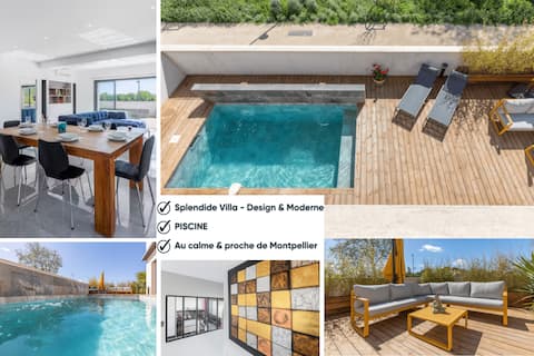 Villa Eden ~ Moderne, Design, Piscine, Wifi & A/C