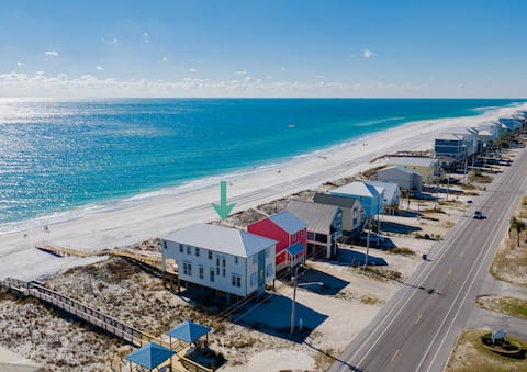 Gulf Front Retreat | Private Beach Walkover | ADA