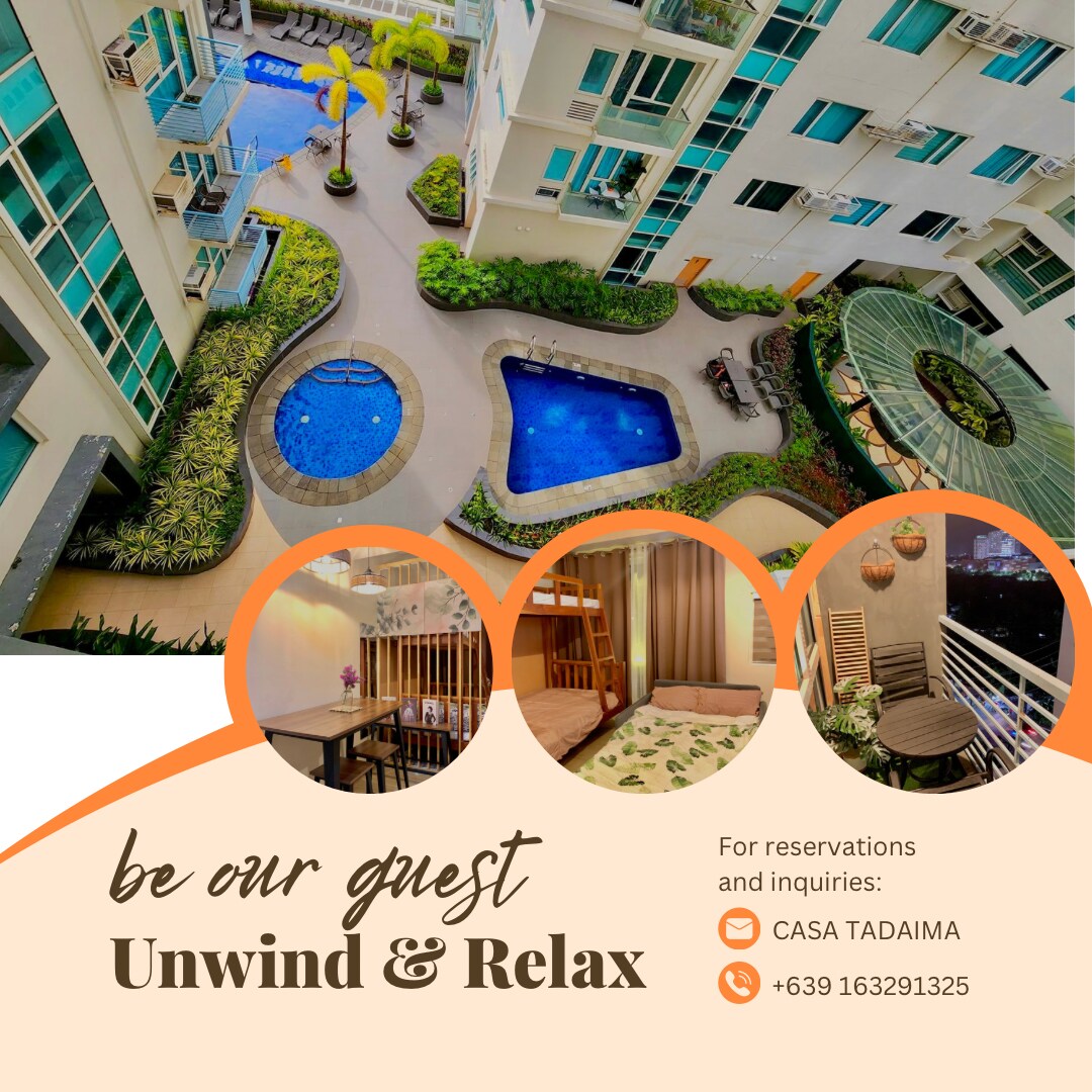 Condo in Iloilo City Casa Tadaima Studio Unit Hotels for Rent in