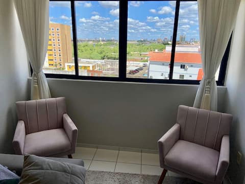 Airbnb em destaque: Apartment with a swimming pool and garage em Mossoró