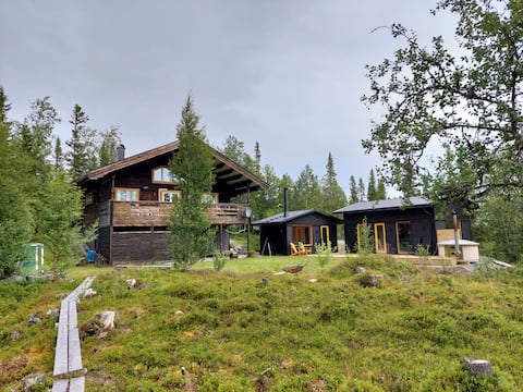 Mountain cabin and Attefallshus in Ottsjö
