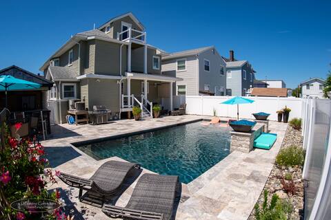 North Wildwood Sea Unicorn-6B w private pool oasis