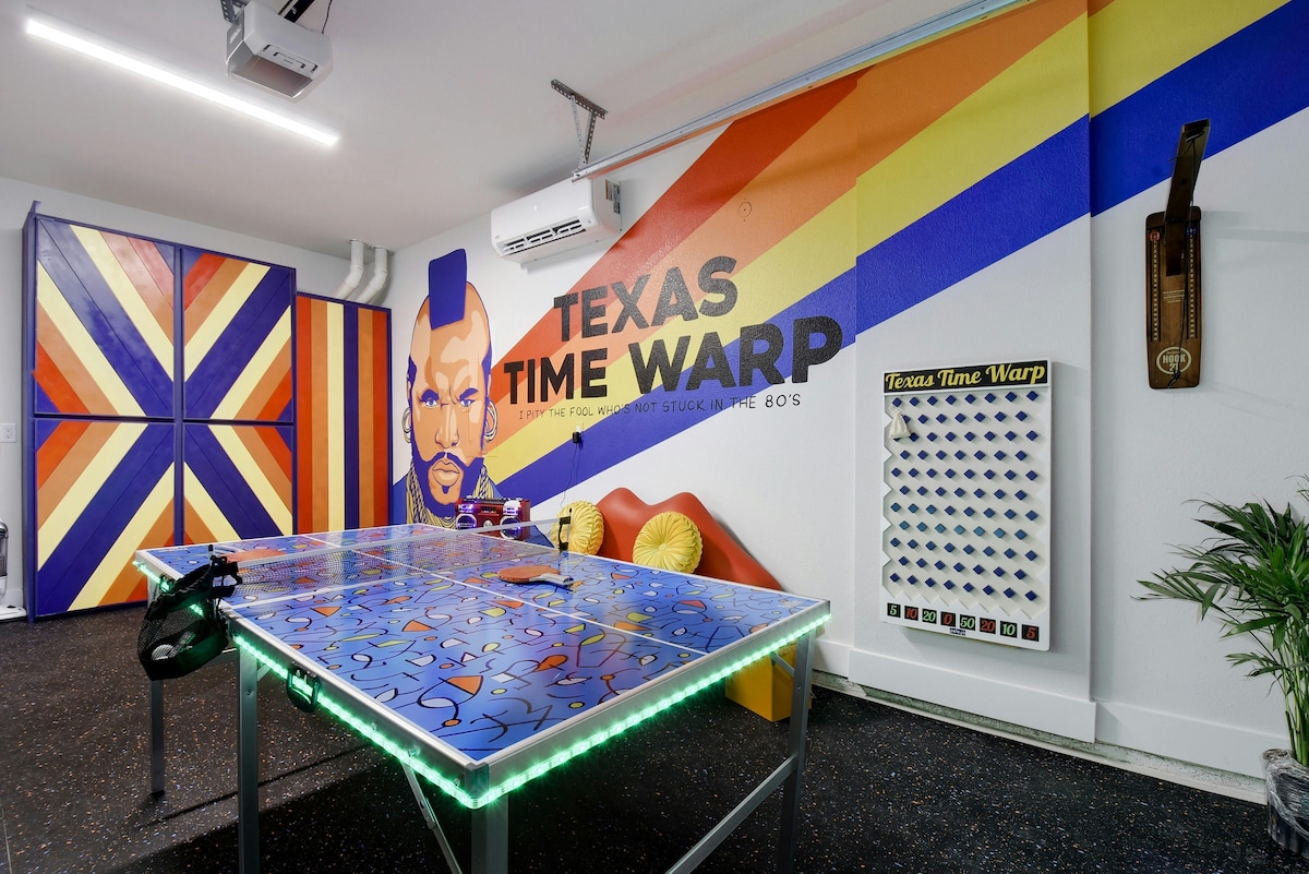 Stuck in the 80s: TX Time Warp with Cowboy Pool