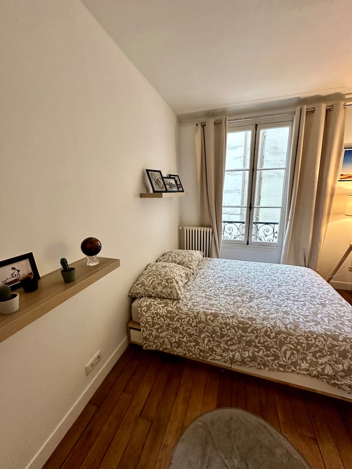 第三间卧室，配备标准尺寸的床（ 140x200 ）