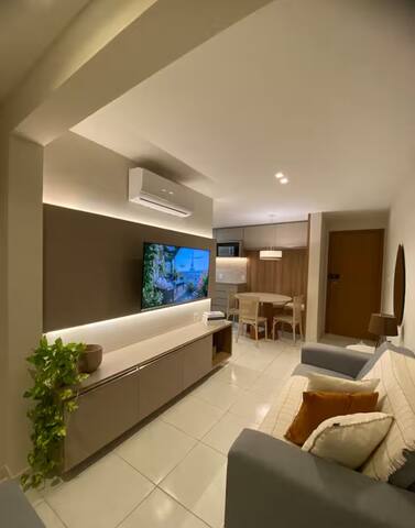 Entire home with 2 bedrooms in Campina Grande - Apto com 2 quartos, ambos com ar condicionado