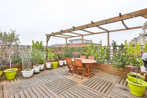 Grand penthouse Parisien for 10