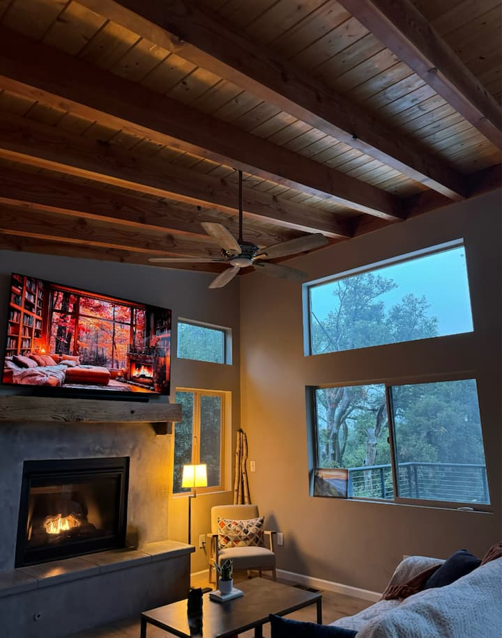 أجواء الخريف والمناطق المحيطة الهادئة  