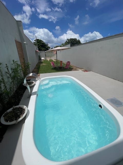 Casa da Praia Mar Azul Private Pool and Backyard