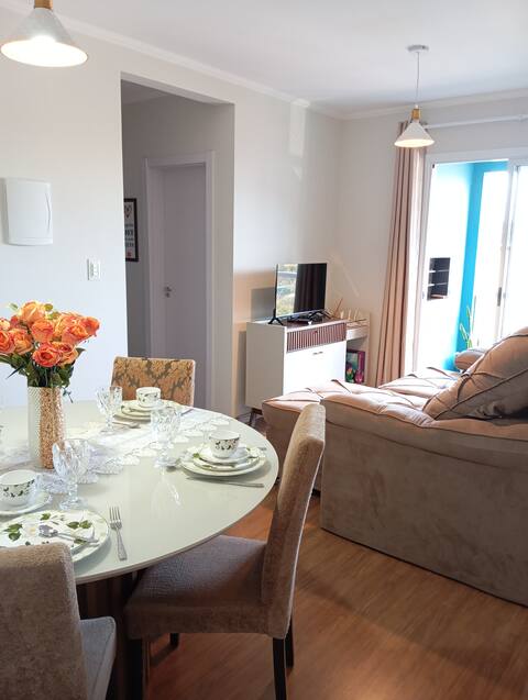 Apartment 150m UFSM, suite, 5th floor, A/C, garage.