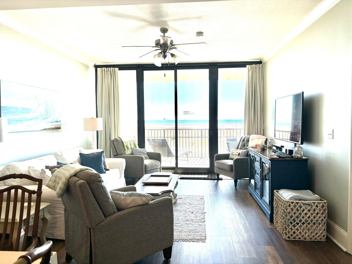 Top Airbnb: Amazing Beachfront Views! Most Amenities on DI! in Alabama