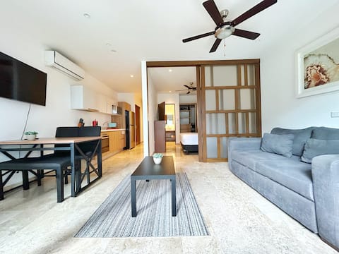 Successful Airbnb property: Great Location, amazing rooftop with ocean view in Gonzalo Guerrero