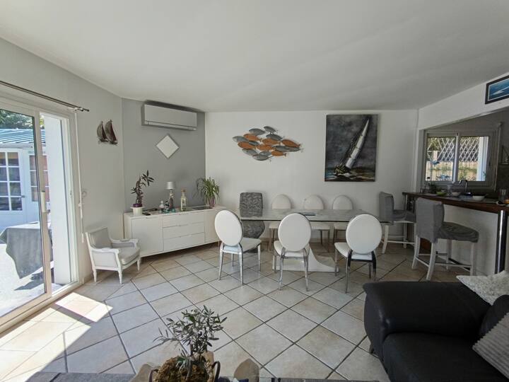 Maison Clim, Piscine, Vélos, Pool House. - Cap Ferret
