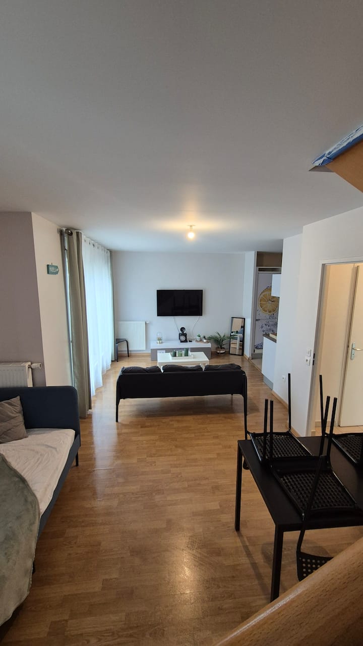Duplex Lumineux De 3 Pièces - Île-de-France