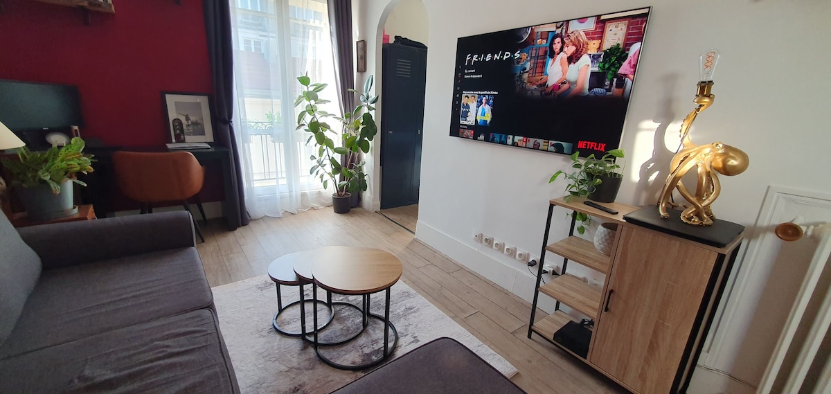 Top Airbnb: Paris Nation Apartment in Paris 11e Arrondissement