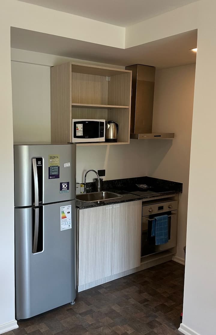 Apartamento de dois ambientes com 1 quarto em Palermo