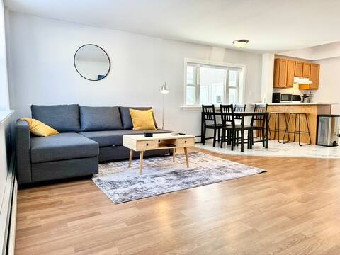 Modern 2 bedroom in downtown - left apt