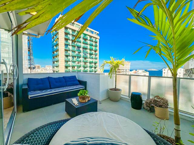 Cobertura vista mar com Piscina na Praia Ipanema gallery image 3