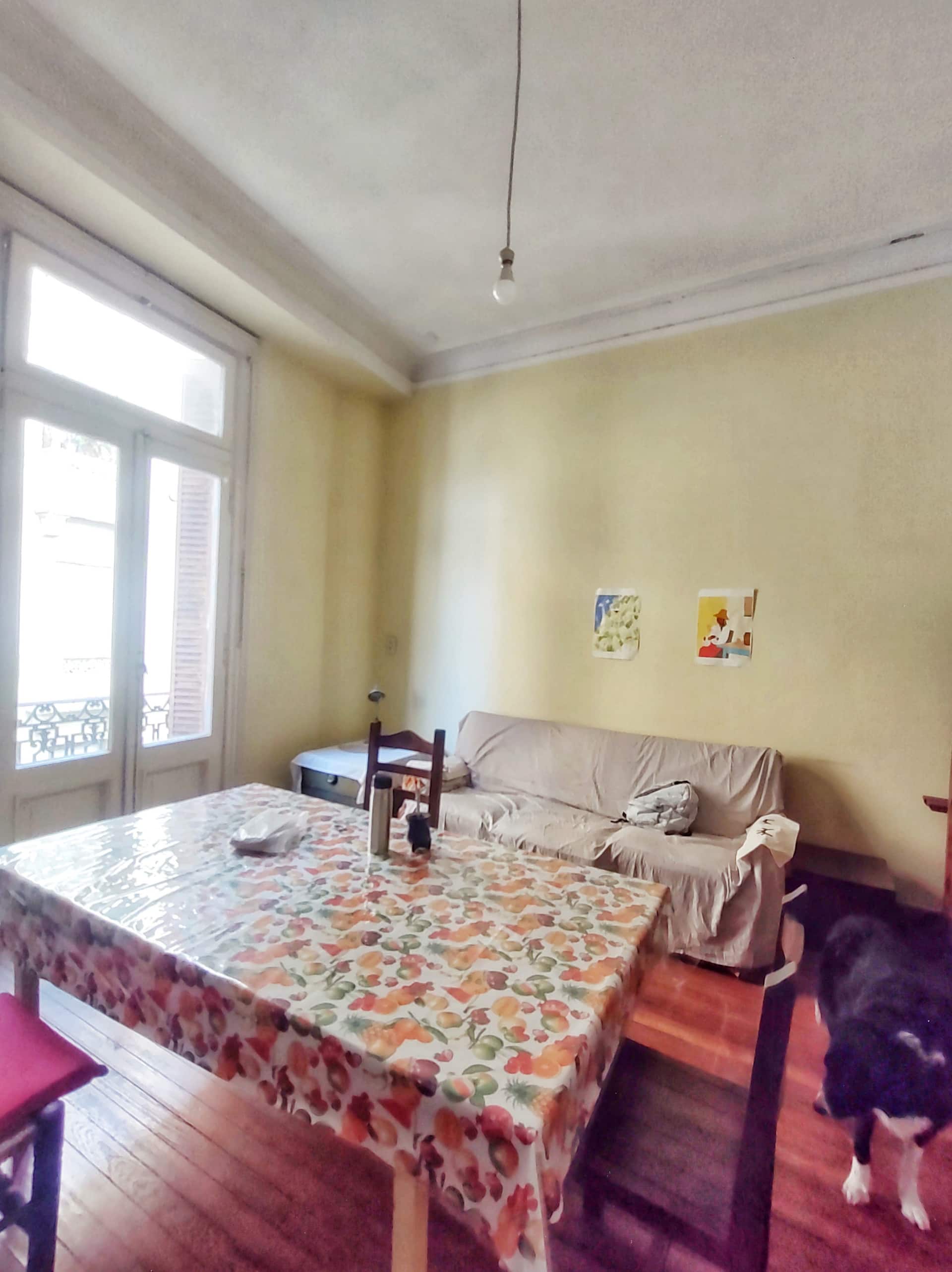 Habitación en departamento compartido en San Telmo