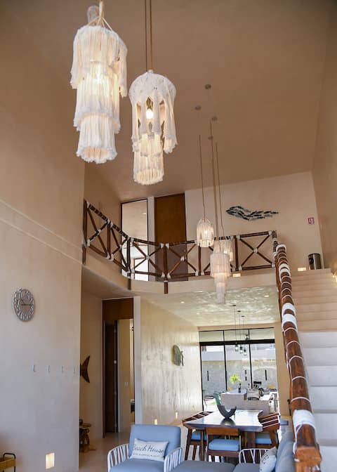Popular Airbnb listing: Casa Kailani Beautiful beach house in Chelem in Chelem