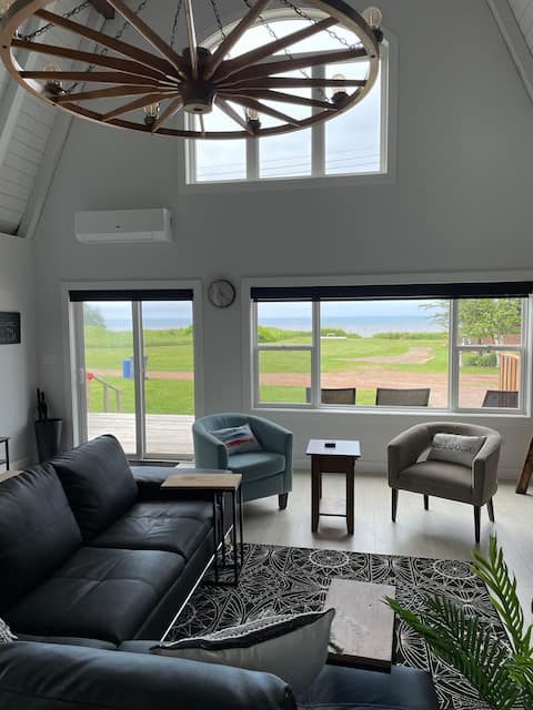 Beach loft, steps to beach!