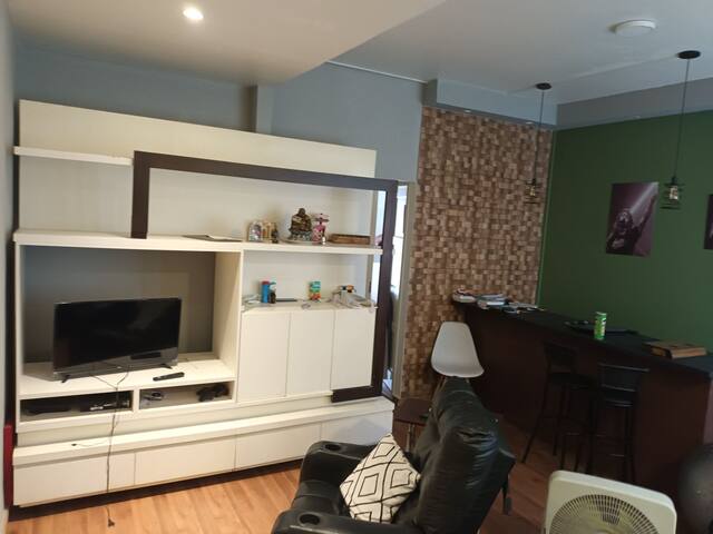 2 quartos, quadra da praia