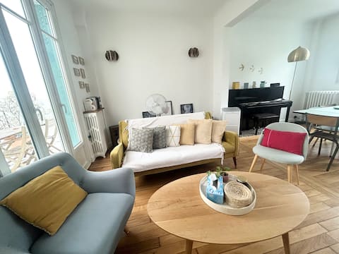 Popular Airbnb listing: Family House 140 m2 with garden near Paris in Romainville