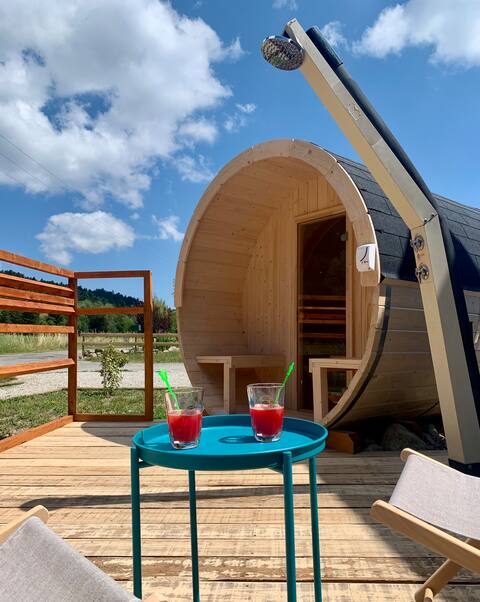 Céüse Lodges & spa "special sauna"
