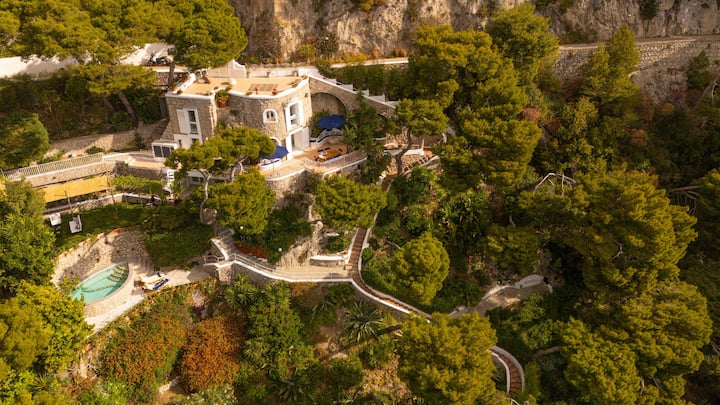 Tenuta Saracena With Private Beach Access And Pool - Anacapri