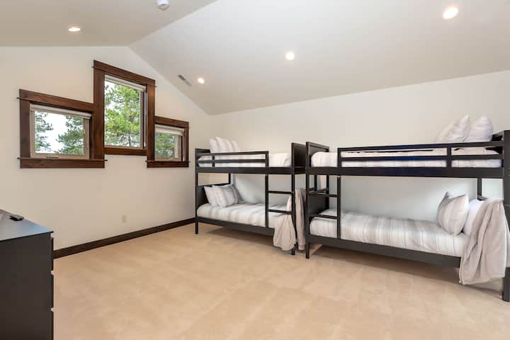 Camera da letto con letto a castello - Piano superiore