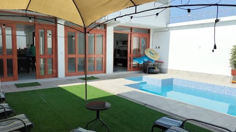 Beach House (families only)