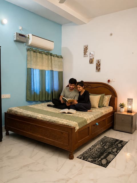 Private 2BHK Near Temple | Couple & Families