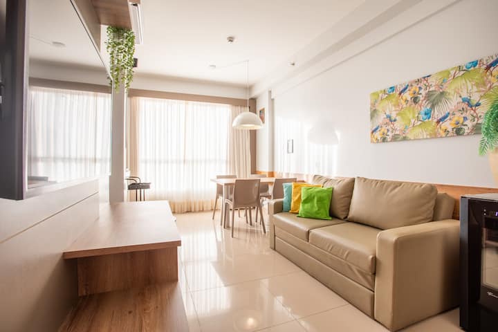 Apt Próx Ao Hot Park / Acesso Ao Rio - Rio Quente