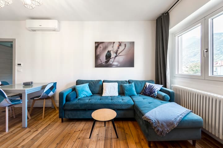 Suite In Centro Aosta Con Jacuzzi E Vista Alpi - Aosta