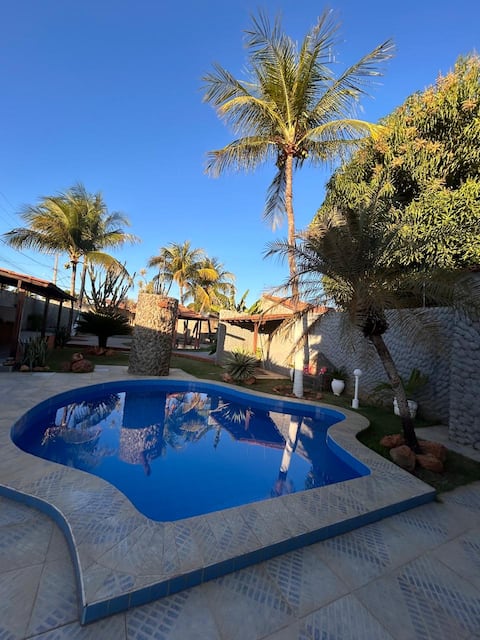 House with pool and beautiful leisure