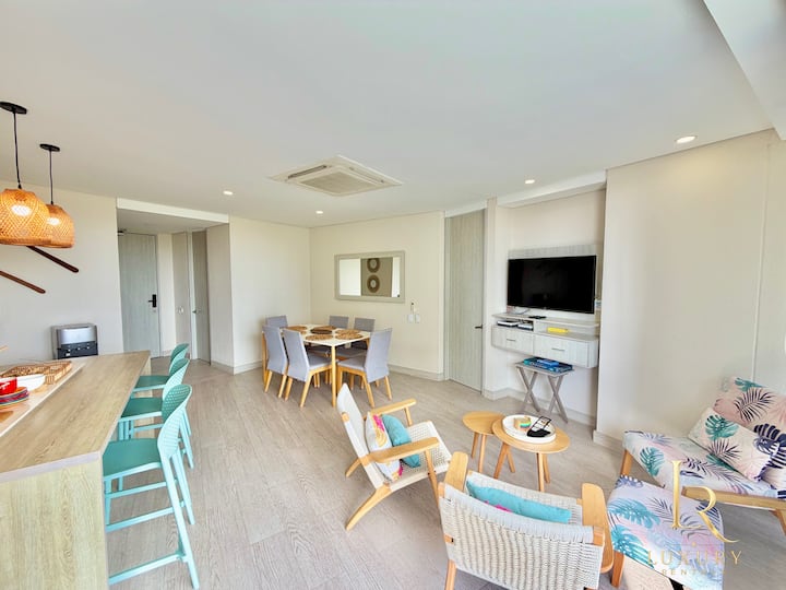 2 Hab Piso 9 | Jacuzzi Privado | Piscina + Rooftop - Cartagena