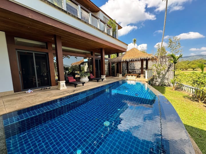 *4 Bed Pool * Golf * Lake View * Ntflx * Family * - Phuket district, Thailand