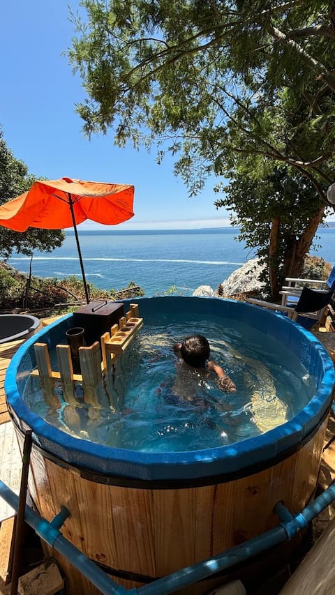 Cliffs in Cartagena Bay