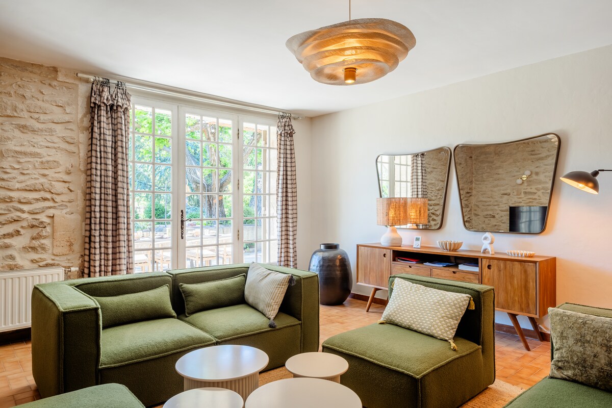 Leistungsstarkes Airbnb: At the Mas du Tilleul in Saint Rémy De Provence