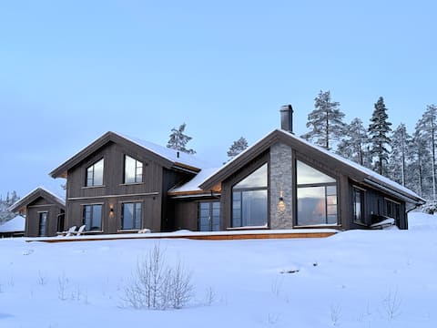 Mountain idyll at Voss - new cabin