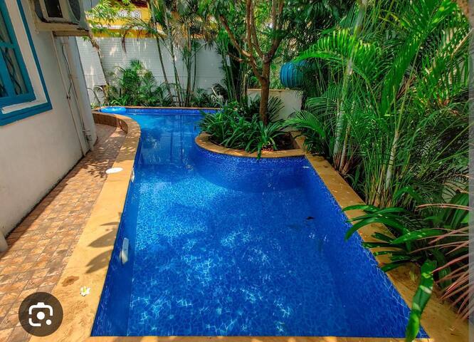7 luxurious bedroom with 12 bed @calangut