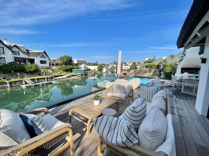 Laid back luxury canal house