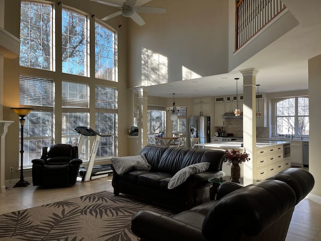 Grand 4000 Sqft Open Ceiling House