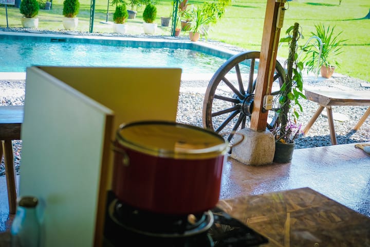 Private Stay Farm W/ Pool - Oxwagon First In Ph - Santo Tomas