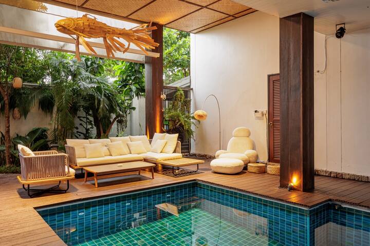 泰式古典风格 绝美泳池 四房六卫 米其林餐厅 gallery image 3